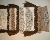 VIintage Unique, Handmade FIBER ART Wall Hanging - Very Cool, Eames