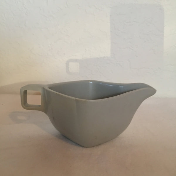 Vintage Brookpark Melmac/Melamine - Grey Creamer –Arrowhead, Brookpark