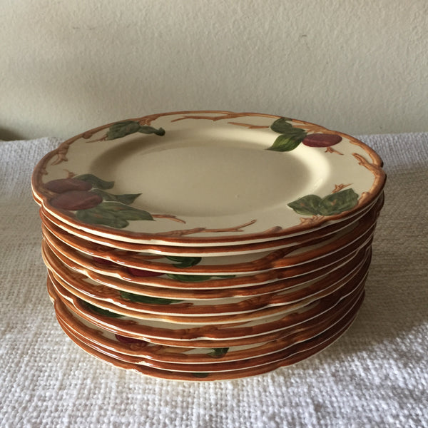 Vintage 1950's Franciscan Apple Dinner Plates( 12 available sold individually)-