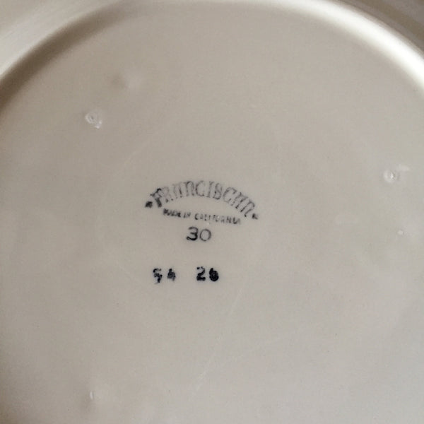 Vintage 1950's Franciscan Apple Dinner Plates( 12 available sold individually)-