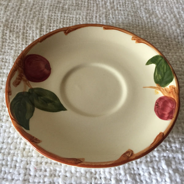Vintage 1950's Franciscan Apple Saucers ( six available sold individually