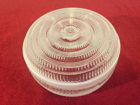 Vintage Round Glass Globe Lamp Ceiling Light Shade 6-1/2"  Kitchen Fixture