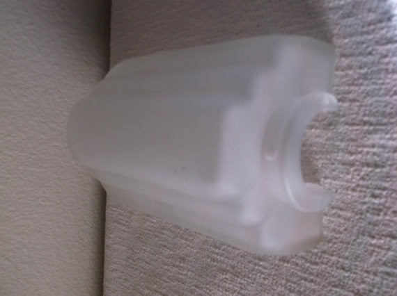 Vintage Art Deco 1930s Deco Glass Lamp Shade