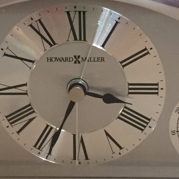 Howard Miller Weatherton Weather Station Alarm Table Clock hygrometer