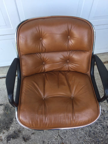 Mid Century Modern Knoll Pollock Executive Office Chair