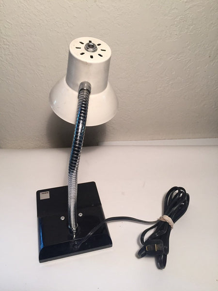 Vintage Desk Lamp Vintage Black and White MOD ElectriX High Intensity Lamp\/Desk