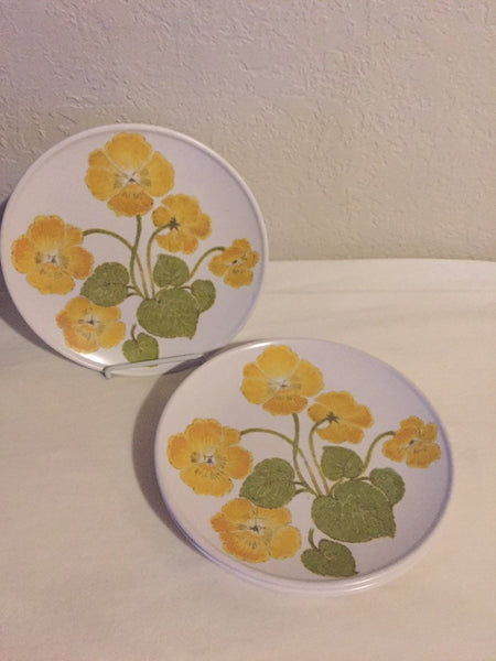 Noritake Progression #9072 Flower Time Salad Plates ( 4 available)