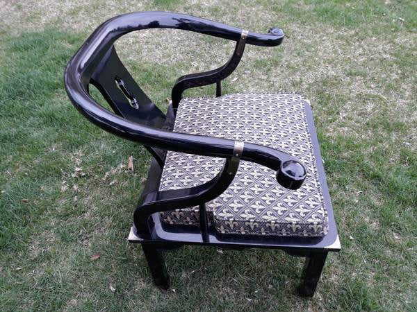 Vintage Pair of Century Furniture Chin Hua Ming Chairs