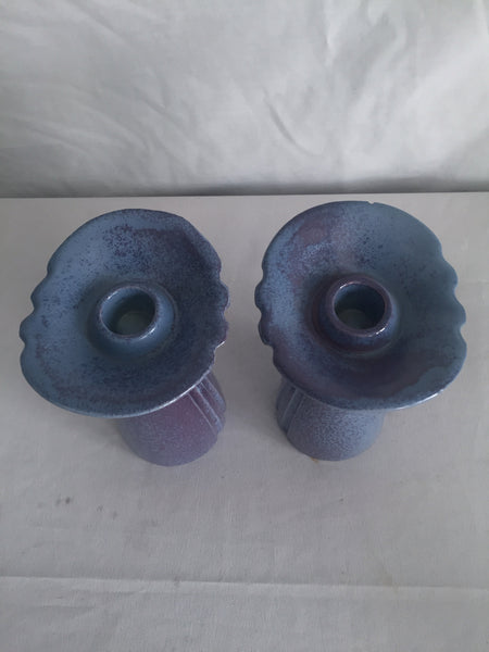 Vintage Red Wing Pottery #199 Candle Holders