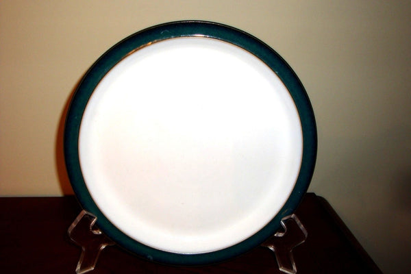 Set of 7 Denby Harlequin Lite salad Plate Green White England