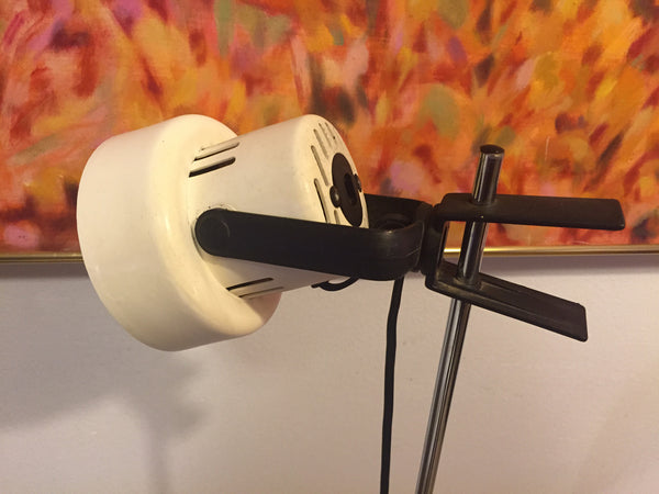 Mod 60s VINTAGE POLE LAMP - Mid Century Adjustable Modern Studio Floor Lamp
