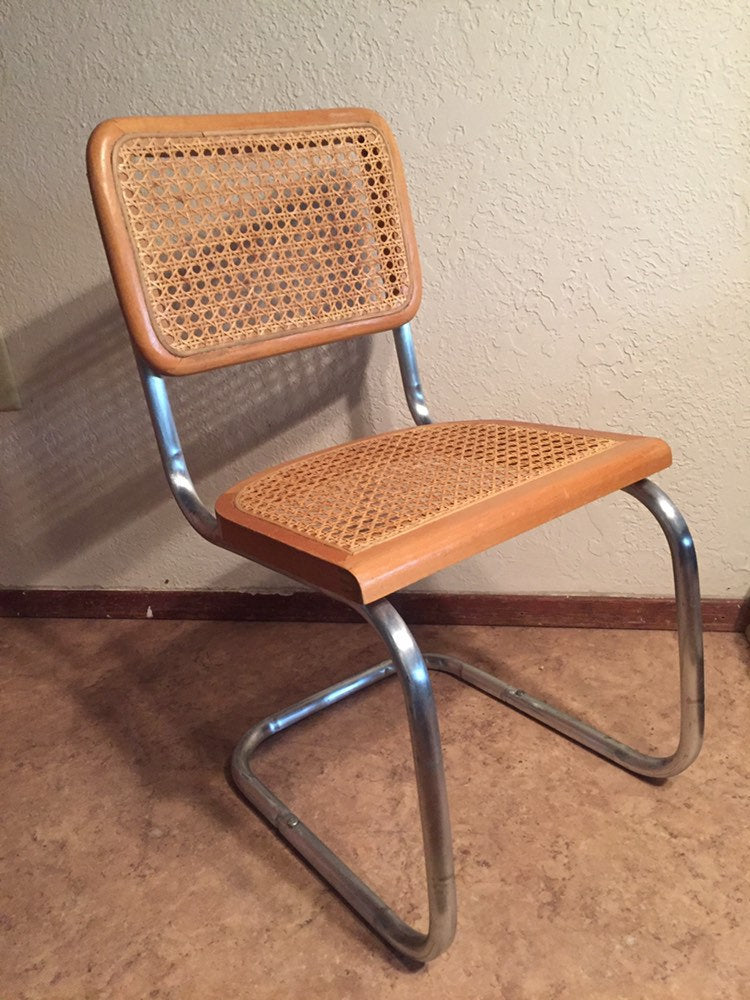 Vintage Mid Century CHILD’S Cesca Breuer Style Cantilever Chair, Cesca style, Original Unique!