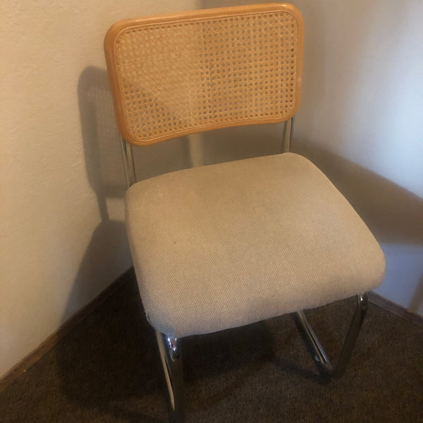 Vintage Mid Century Cesca Breuer Style Cantilever Chair, Cesca style, Original Unique!