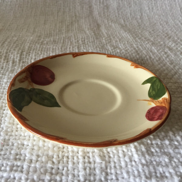 Vintage 1950's Franciscan Apple Saucers ( six available sold individually