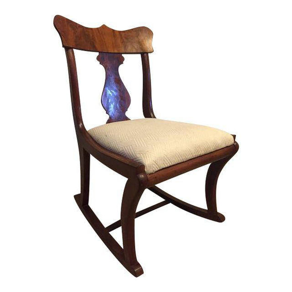 Early Twentieth Century Wooden Rocking Chair
