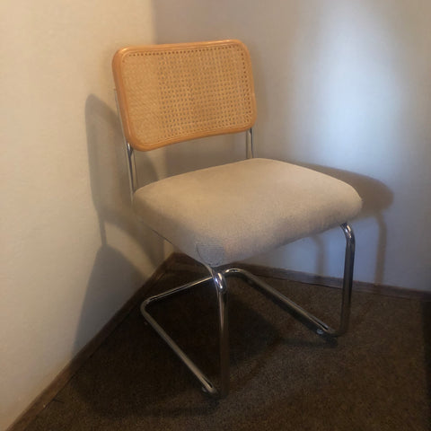 Vintage Mid Century Cesca Breuer Style Cantilever Chair, Cesca style, Original Unique!