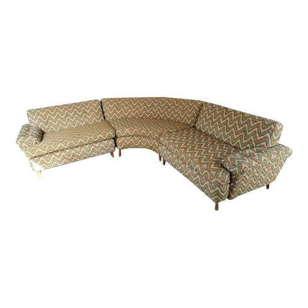 Mid-Century Kroehler Sectional Sofa