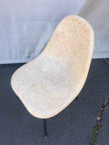 Early Charles Eames fiberglass shell chair