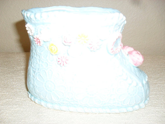 Vintage Napcoware Baby Bootie Planter C-8574 Made in Japan