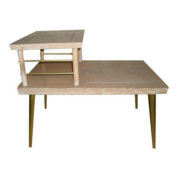 Lane Retro 1960s Two Tiered Side Table