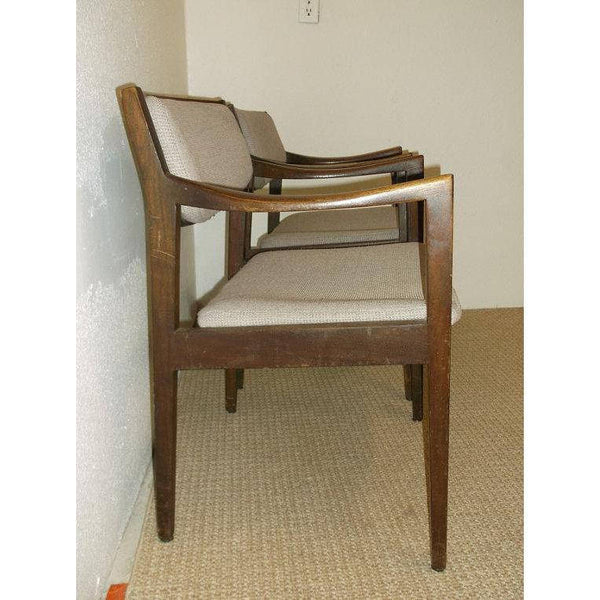 Mid Century Modern Gunlocke Chairs - a pair